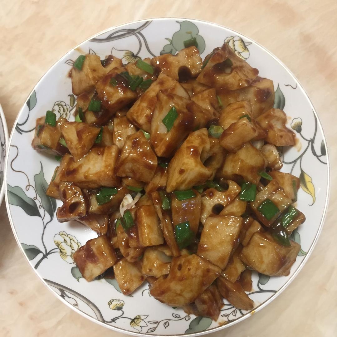 糖醋藕丁