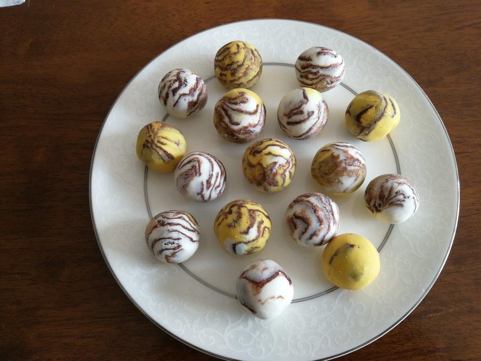 虎虎生威～虎纹汤圆