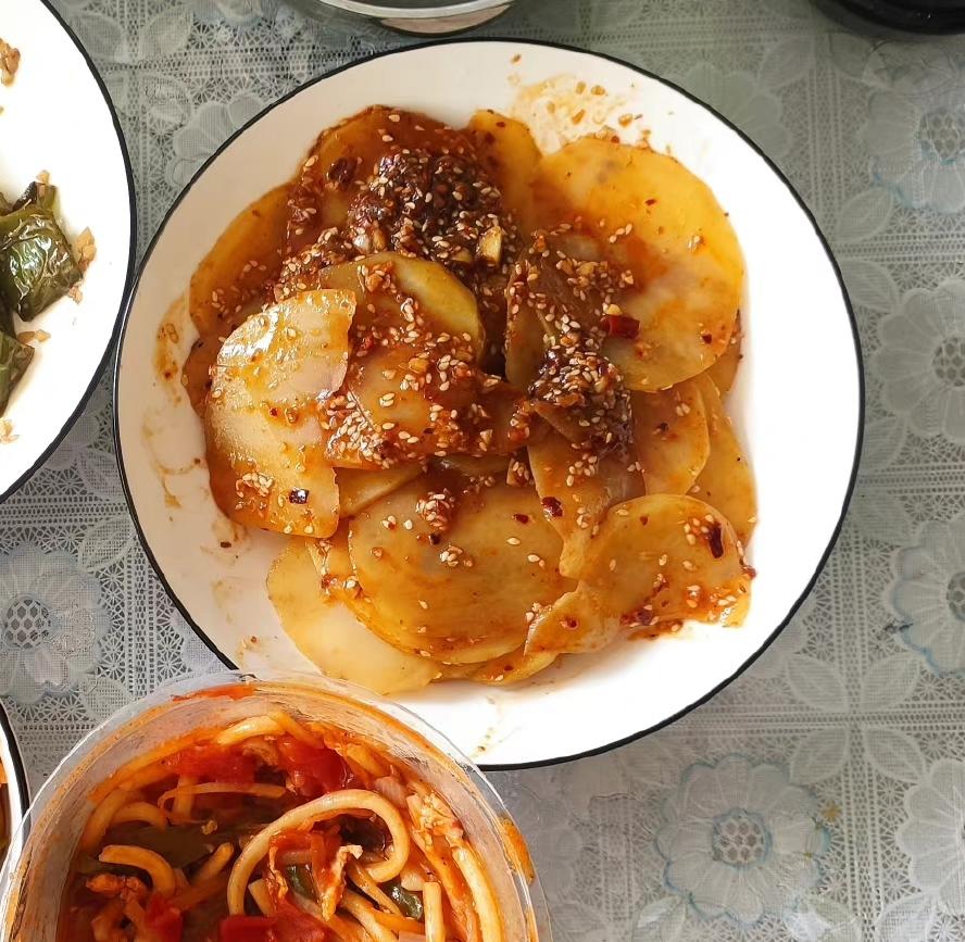 凉拌酸辣土豆片
