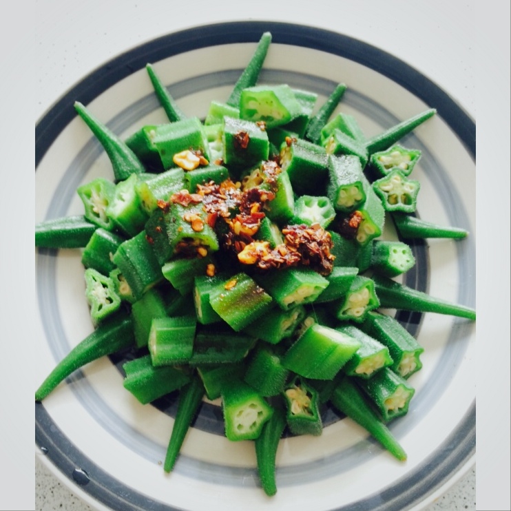 【白灼秋葵】清爽简单
