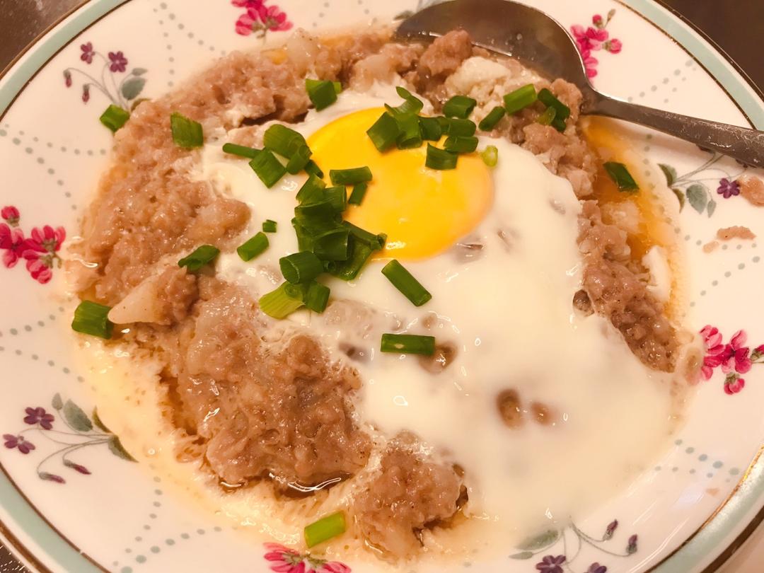 【肉饼蒸蛋】你一定想不到，蒸肉饼还有这么多秘诀！