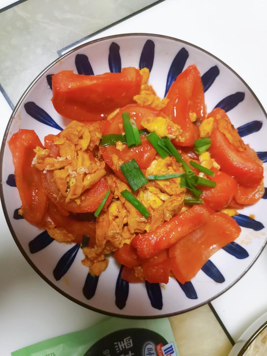 超级下饭巨简单的🍅西红柿炒鸡蛋🥚