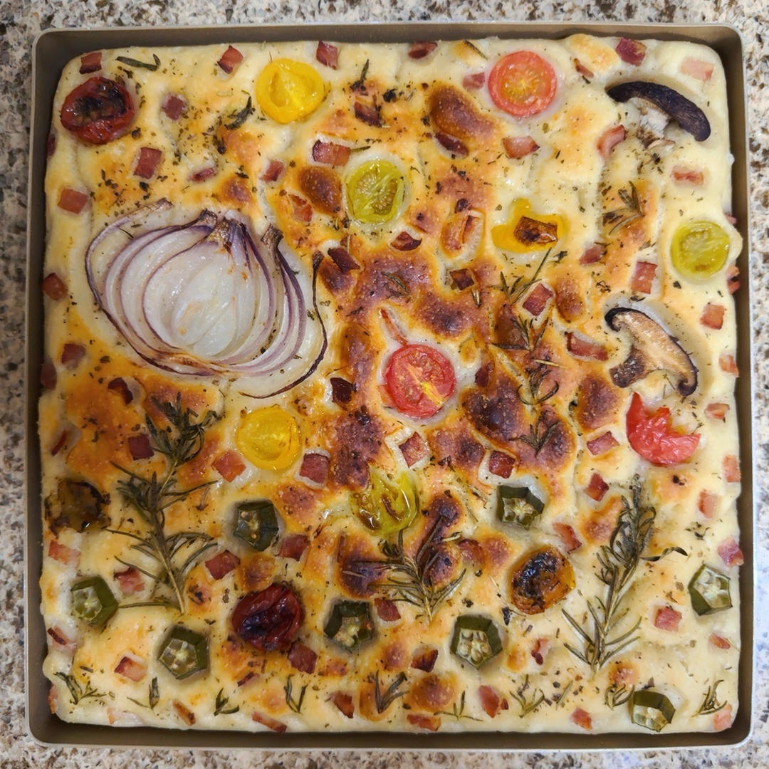 天然酵种佛卡夏Focaccia