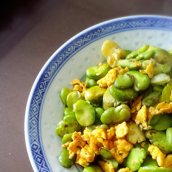 鸡蛋蚕豆米
