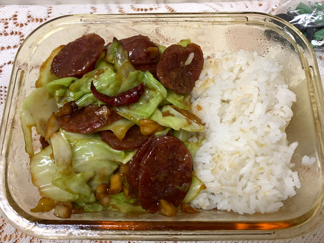 这么炒包菜，吃到空碗