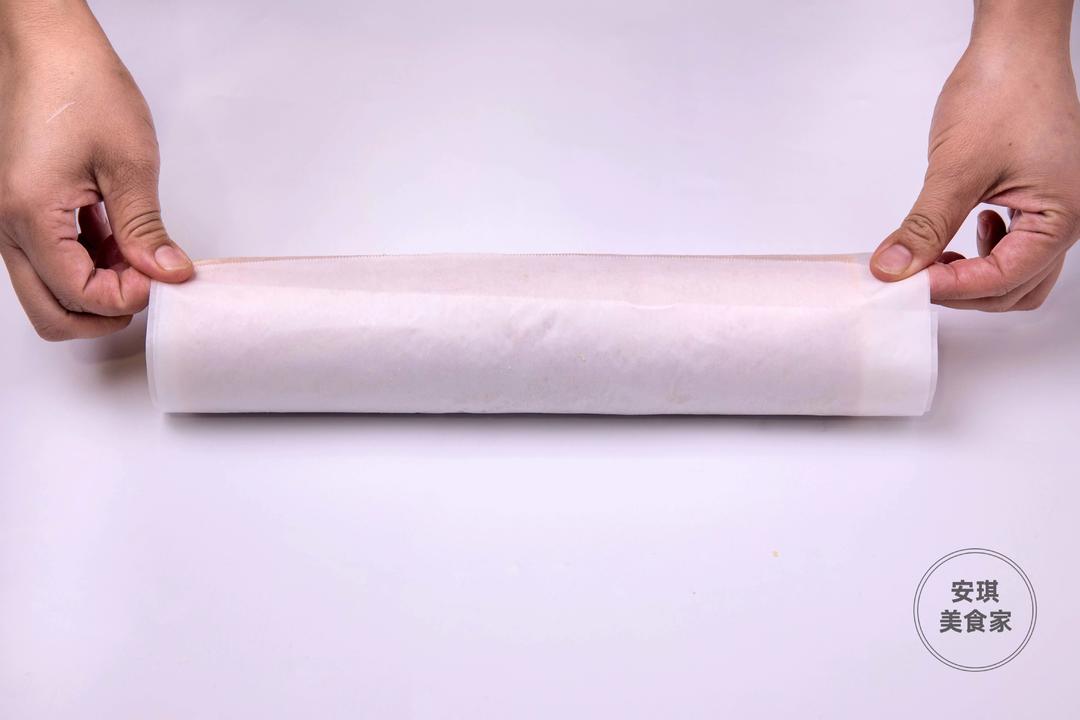#秋日限定#栗子蛋糕卷的做法 步骤9