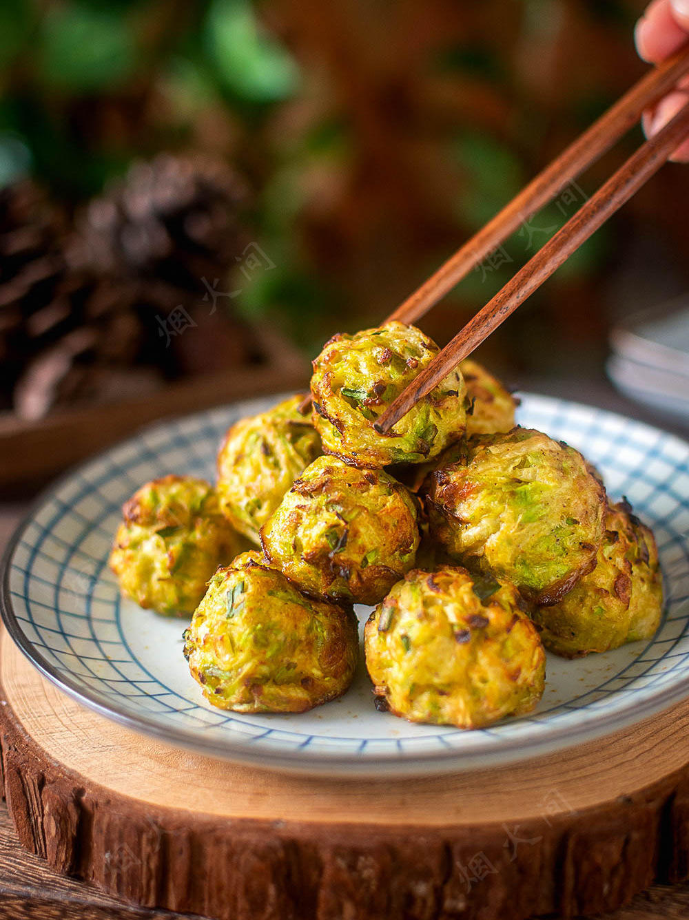 不油炸也能外酥里嫩！萝卜丝丸子｜空气炸锅做法，健康又好吃！