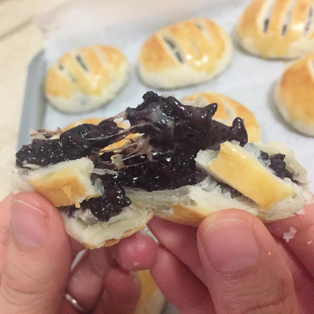 紫米馅老婆饼超快手（不用出膜不用醒面）