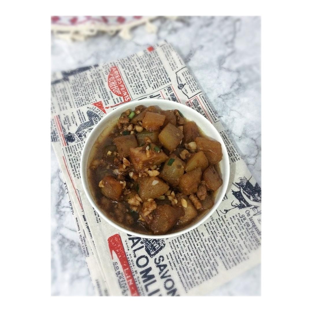 肉末炒冬瓜(超下饭)