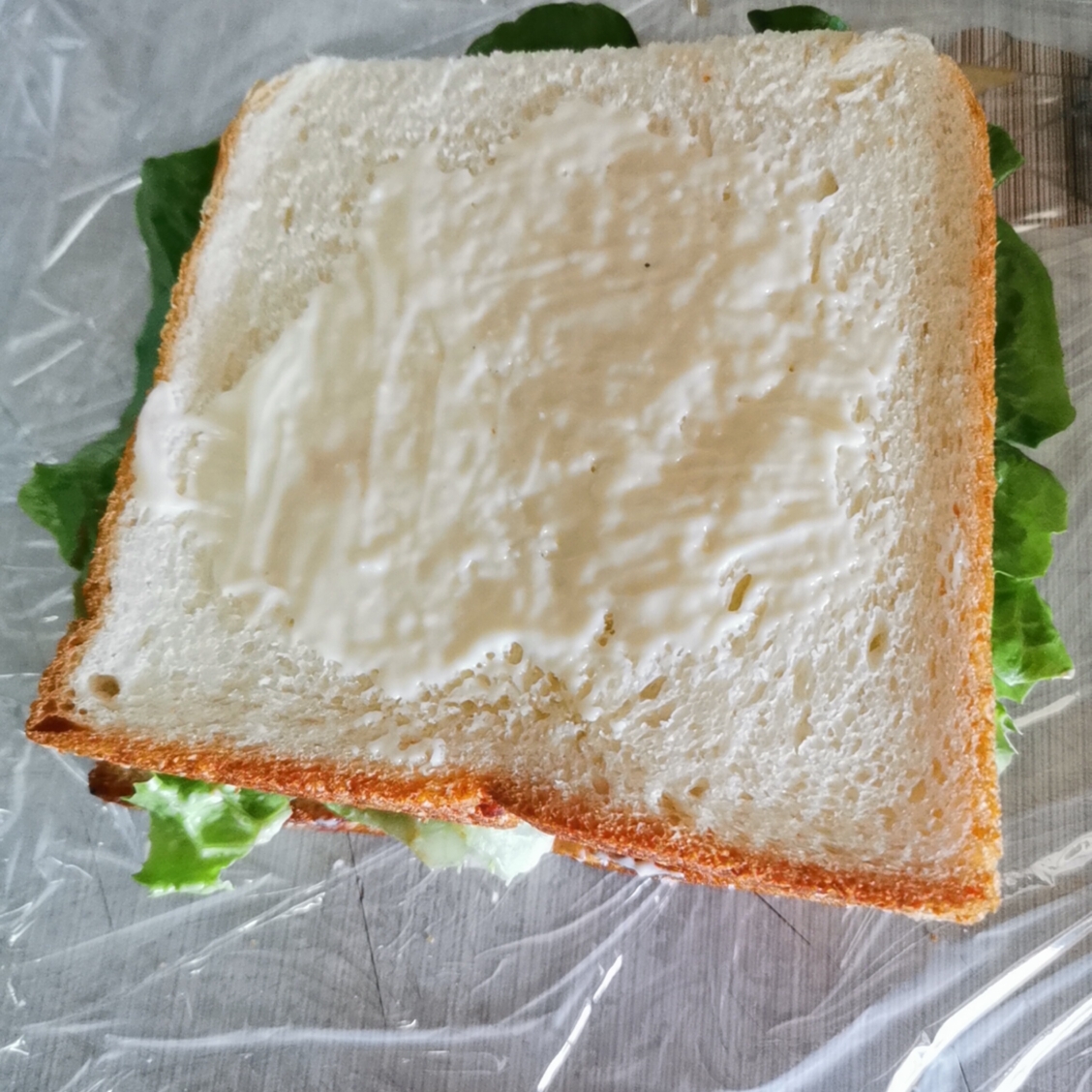早餐三明治🥪在宿舍也能做（附包法）的做法 步骤10