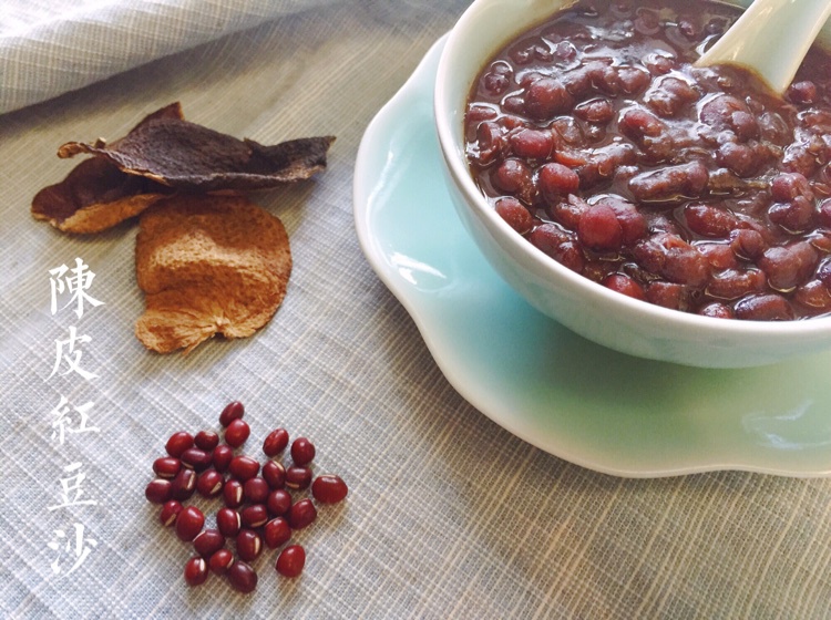 赤裸特工做的陈皮红豆沙