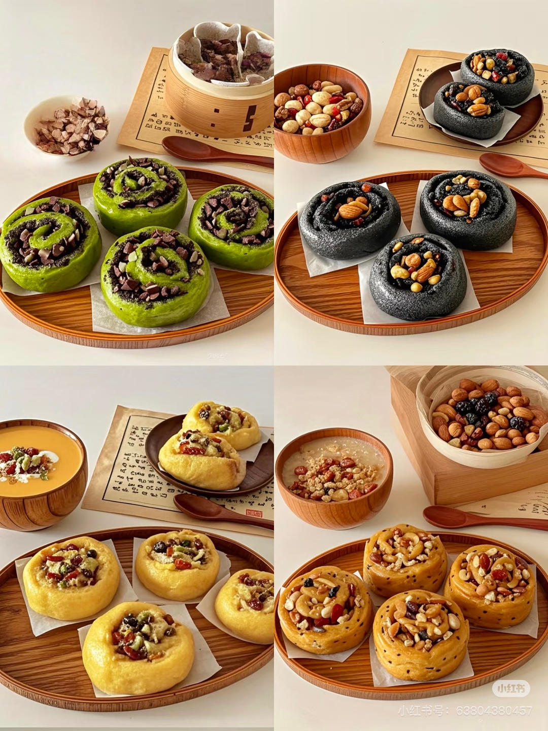 气血馒头卷（面食，中式面包）的做法