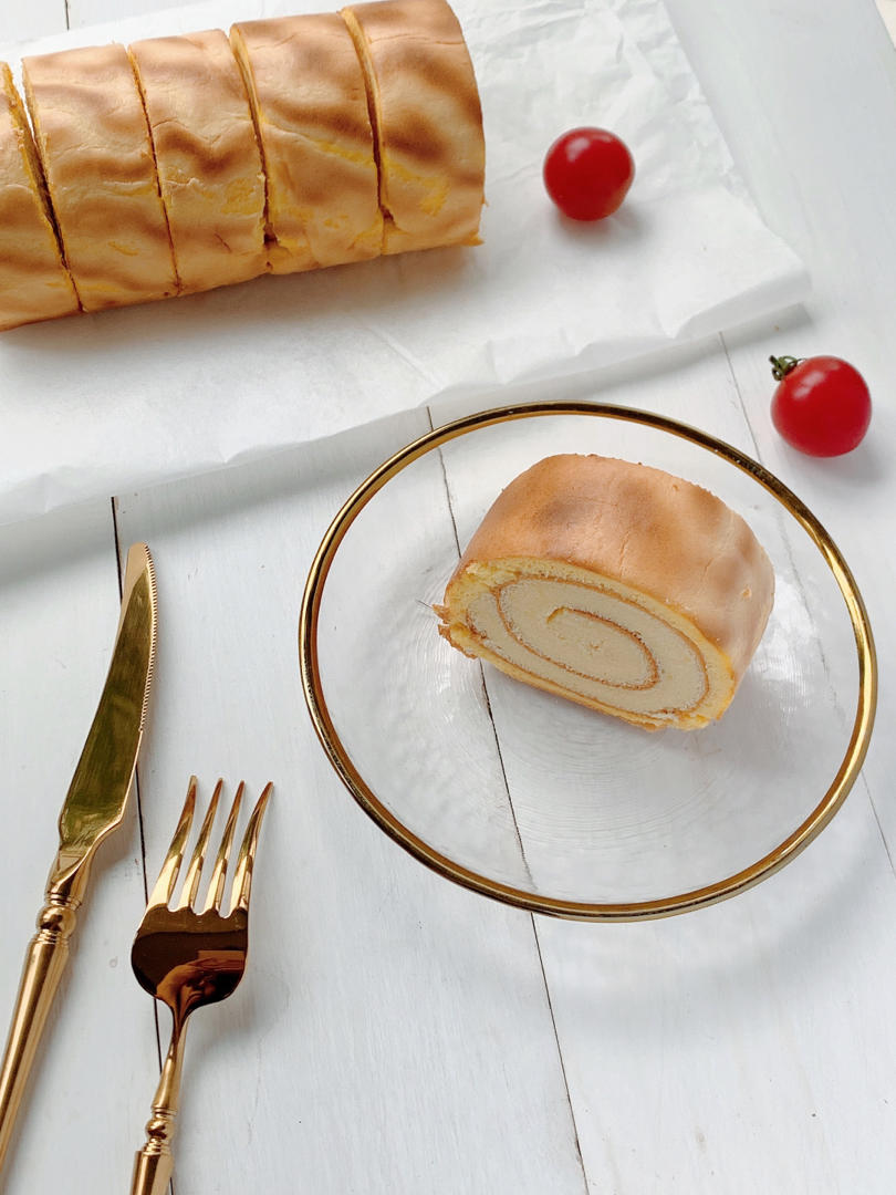 漂亮的虎皮蛋糕卷