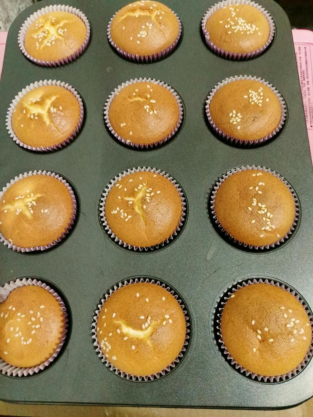 不回缩杯子蛋糕cupcake