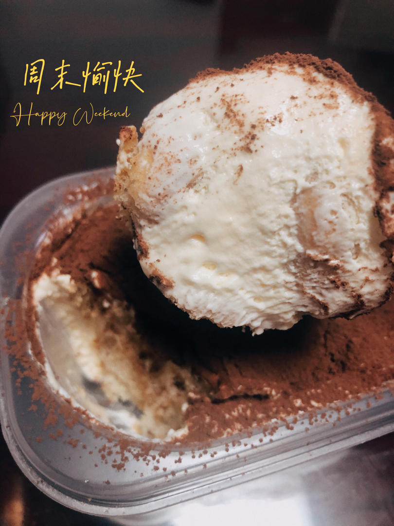 提拉米苏-不添加吉利丁的熟蛋做法才是真的好