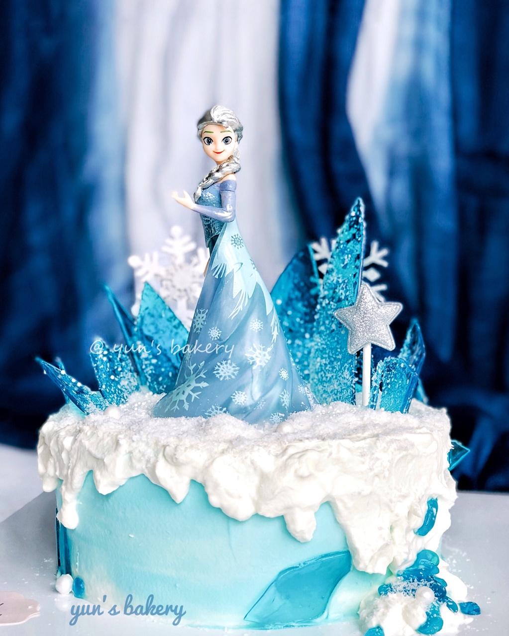 Elsa的冰雪世界——冰山的制作方法