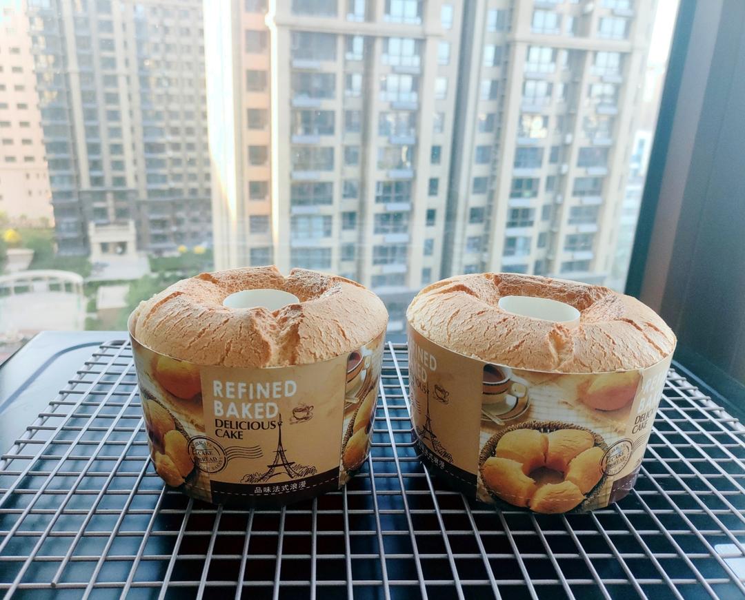 戚风蛋糕   4寸烟囱戚风