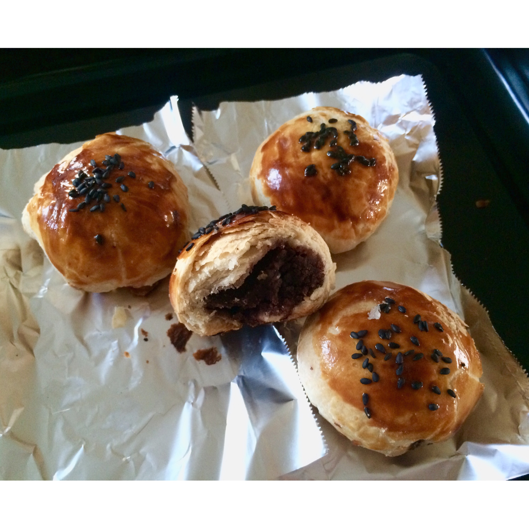 泳式鲜肉榨菜月饼