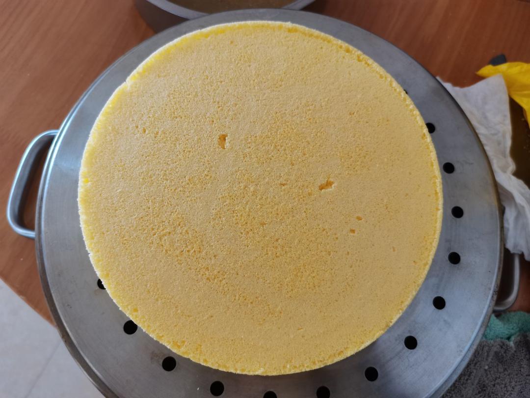 蒸玉米粉蛋糕