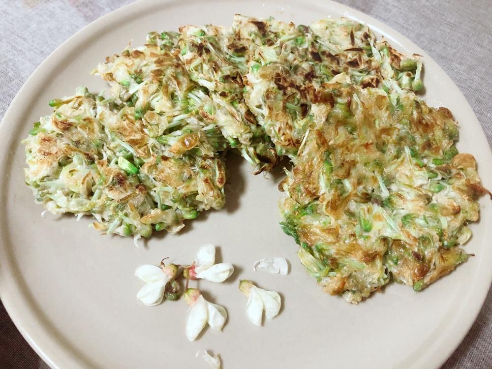 槐花煎饼