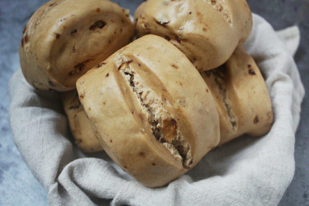 快手料超足的红糖馒头