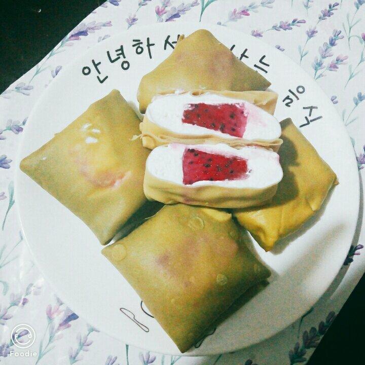 抹茶芒果班戟