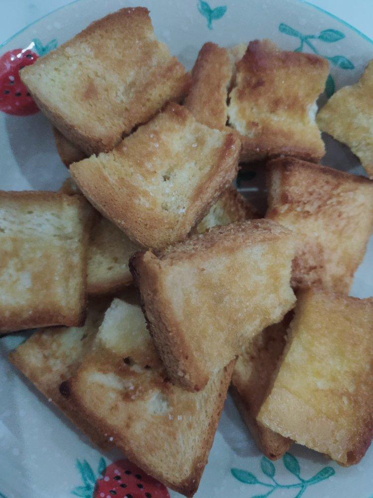 简易版蜂蜜黄油面包干