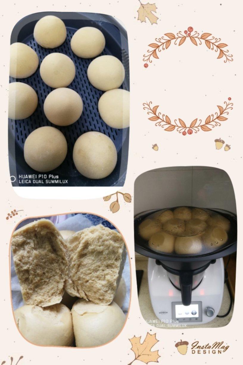 有着面包口感的红糖馒头（一次发酵）