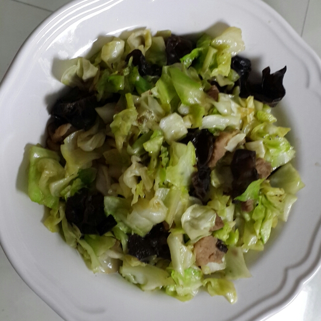 酱爆圆白菜