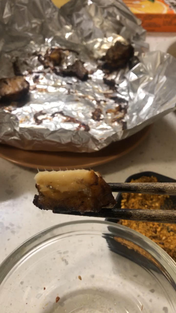 空气炸锅版香酥带鱼