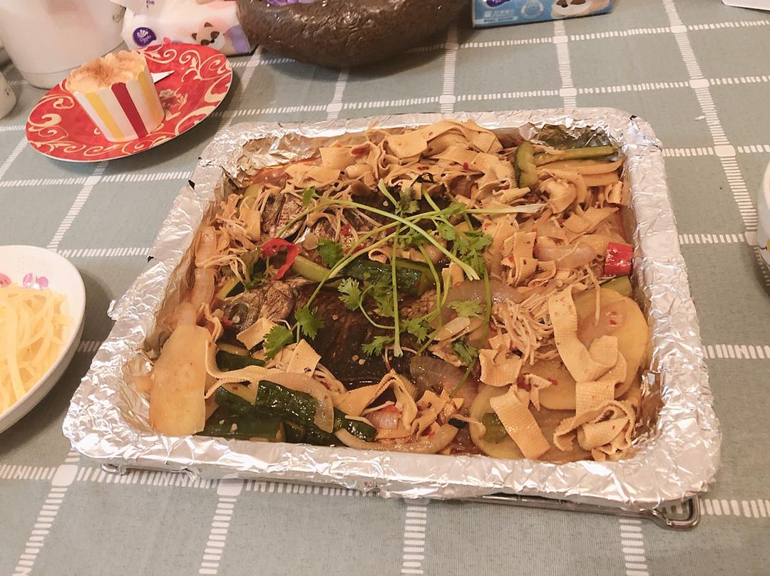 香辣烤鱼-烤箱版