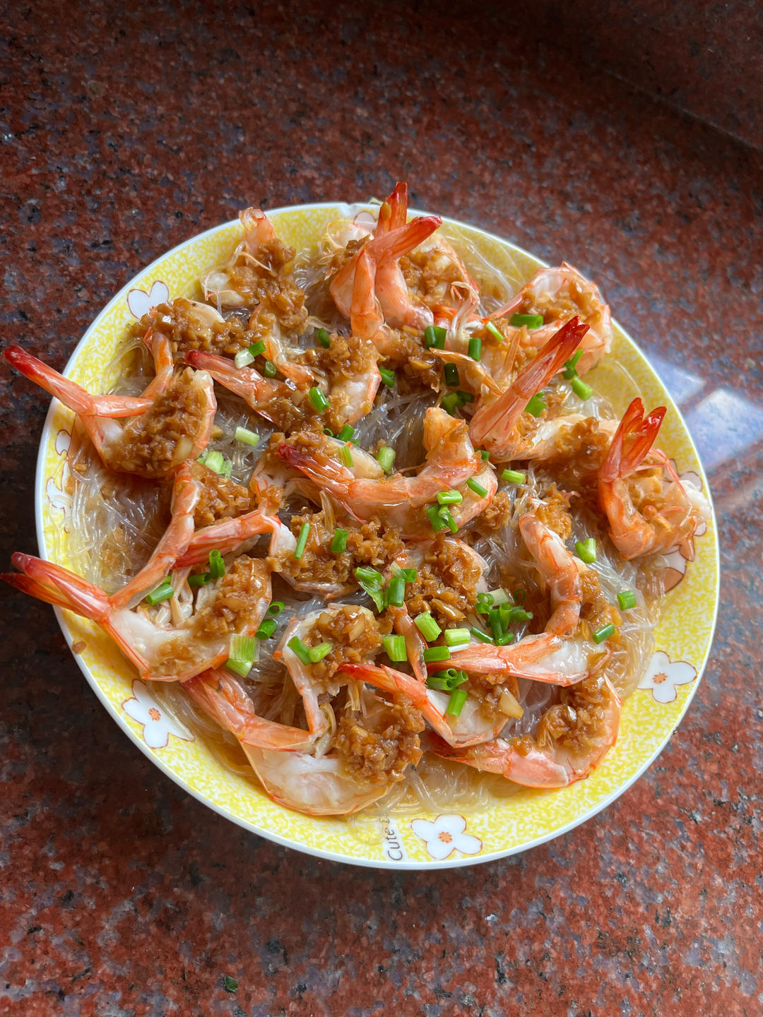 蒜蓉粉丝蒸虾