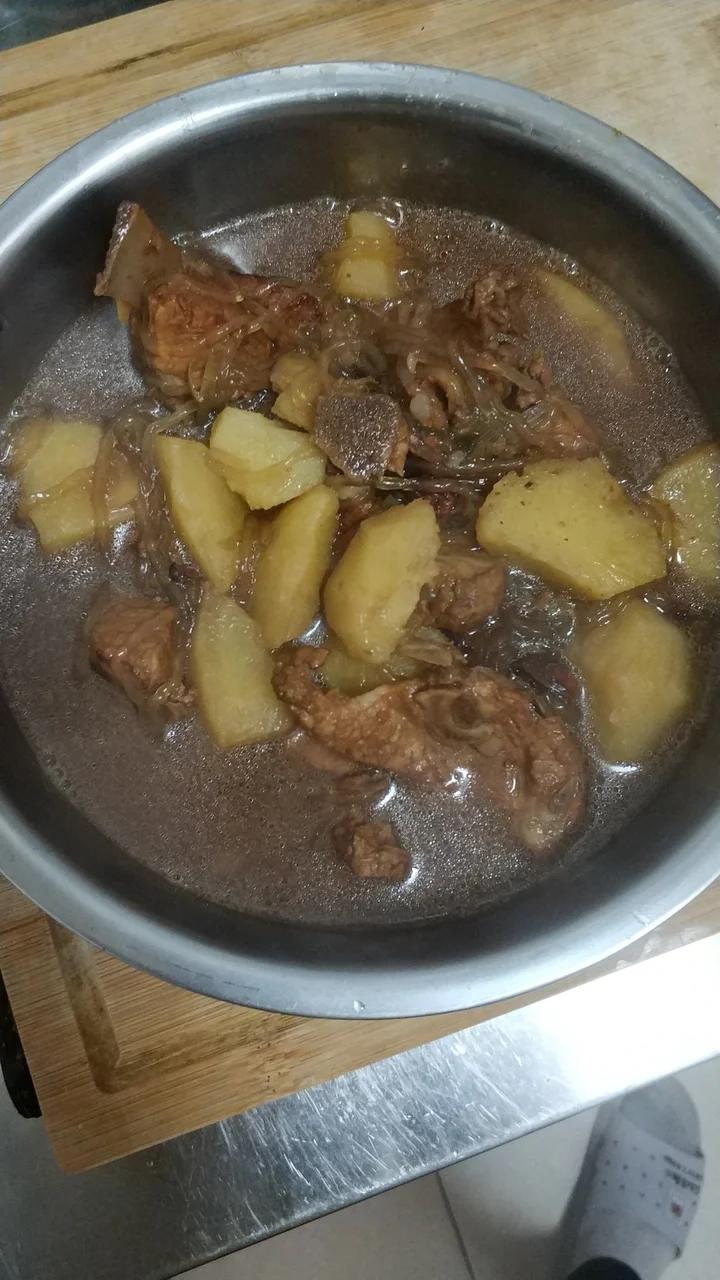 🔥巨好吃的红烧排骨炖土豆❗️懒人版轻松做拿手菜