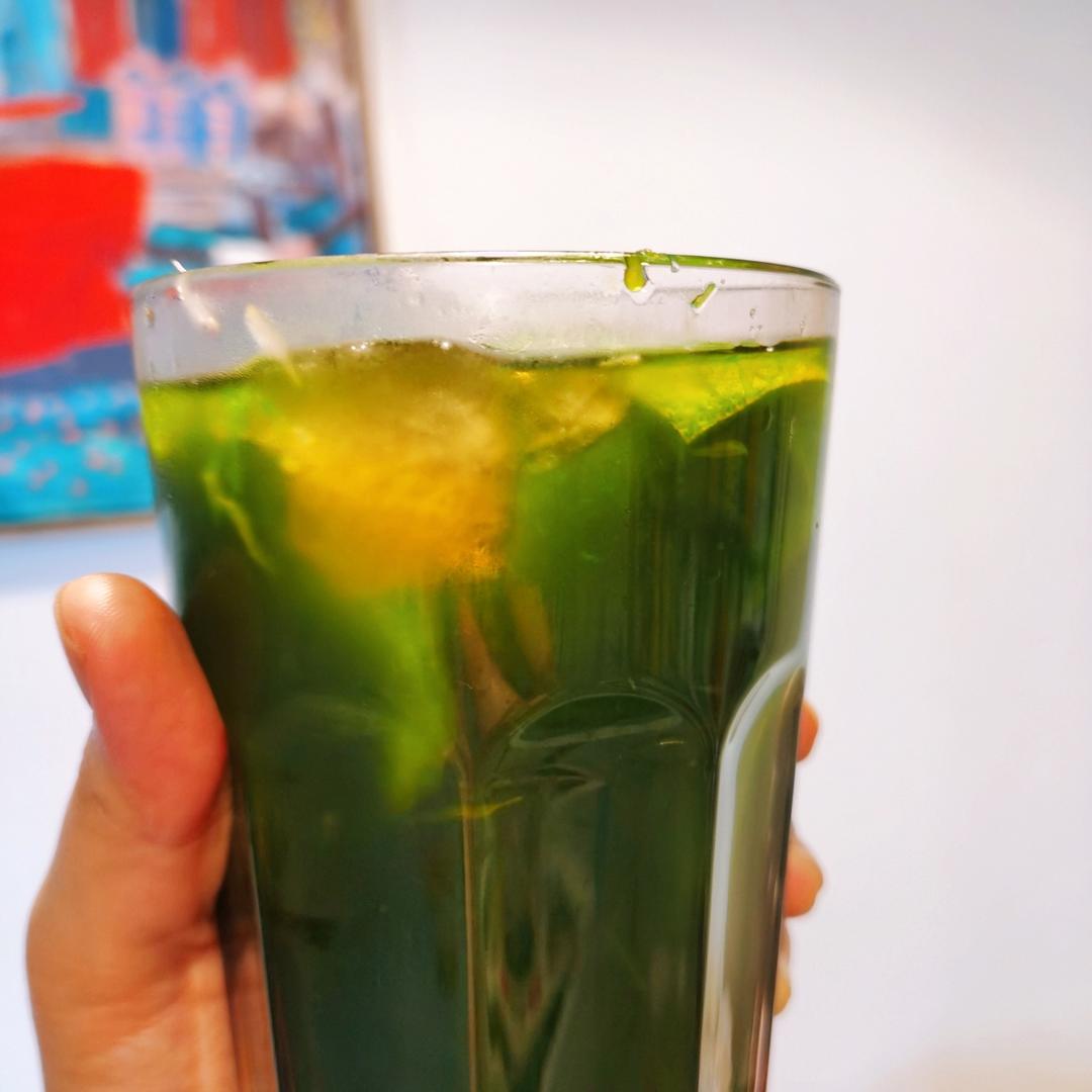 原谅柠檬茶 在家也能做!  泰绿 柠檬茶 超简单