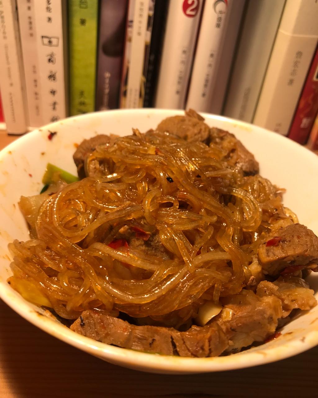 牛肉粉丝煲