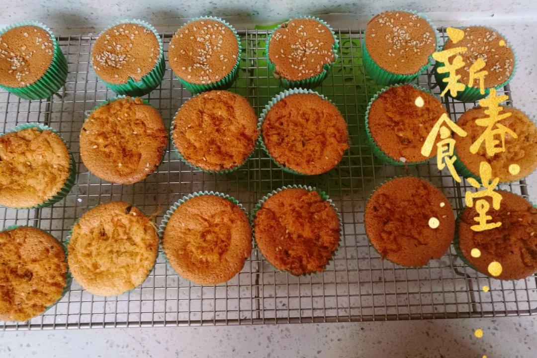 万用方子‼️口感滋润的酸奶&肉松沙拉夹心小蛋糕🍰