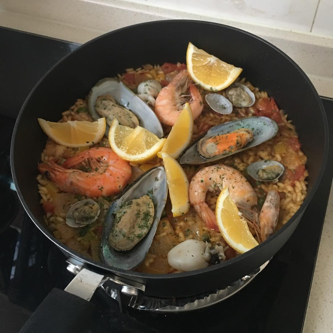 西班牙海鲜饭【食材包操作说明】