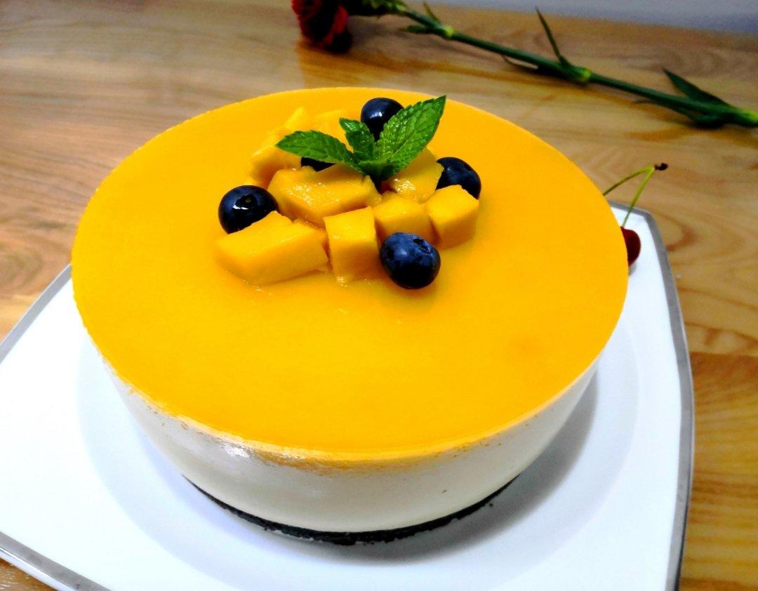 【视频】芒果慕斯（6寸） | 含镜面果胶配方