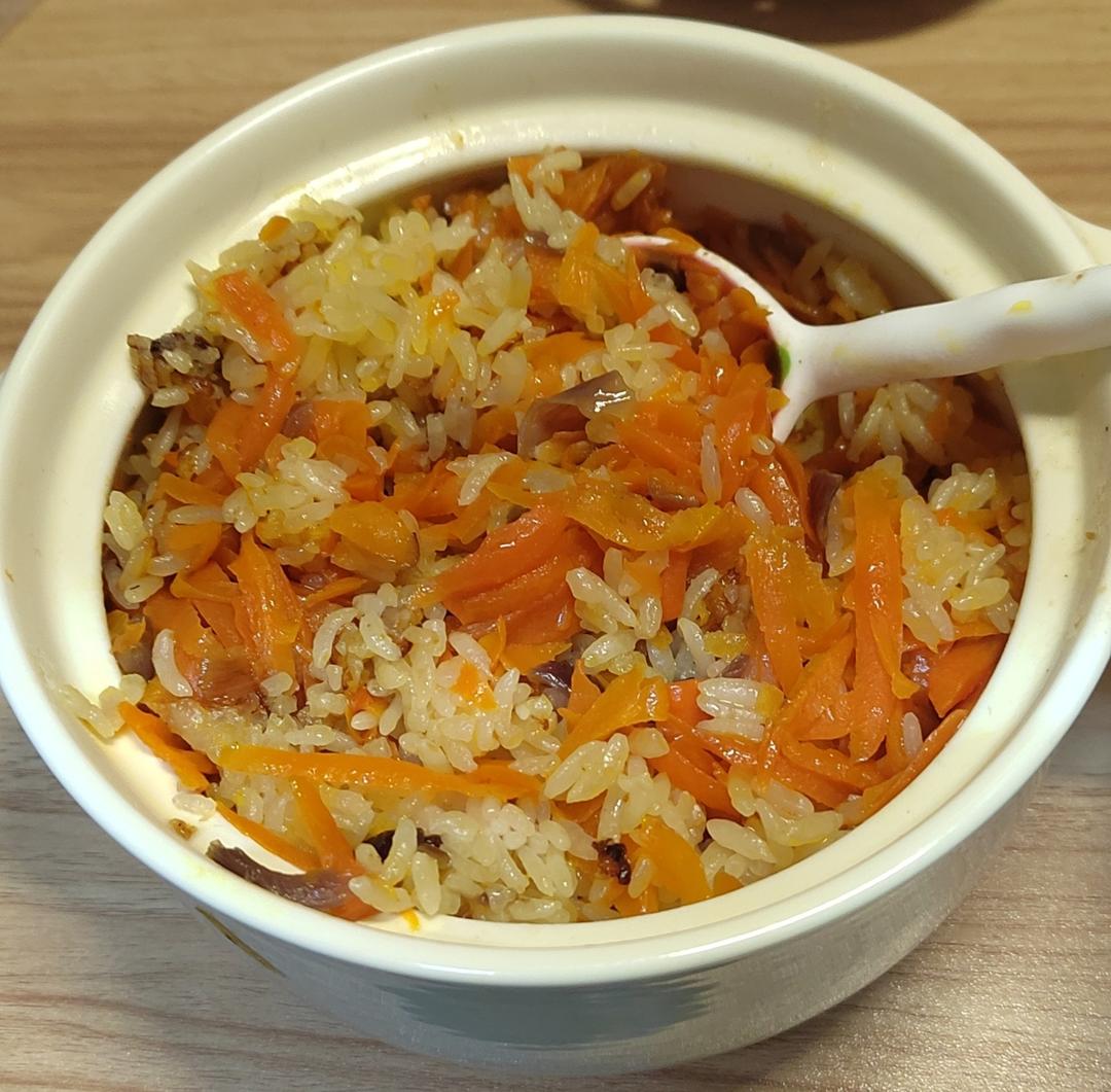胡萝卜焖饭