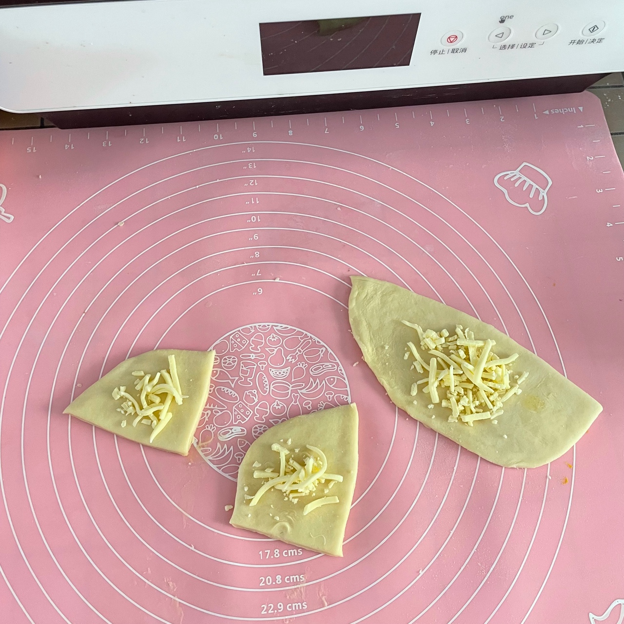 榴莲芝士酥饼—松下蒸烤箱JK180的做法 步骤2