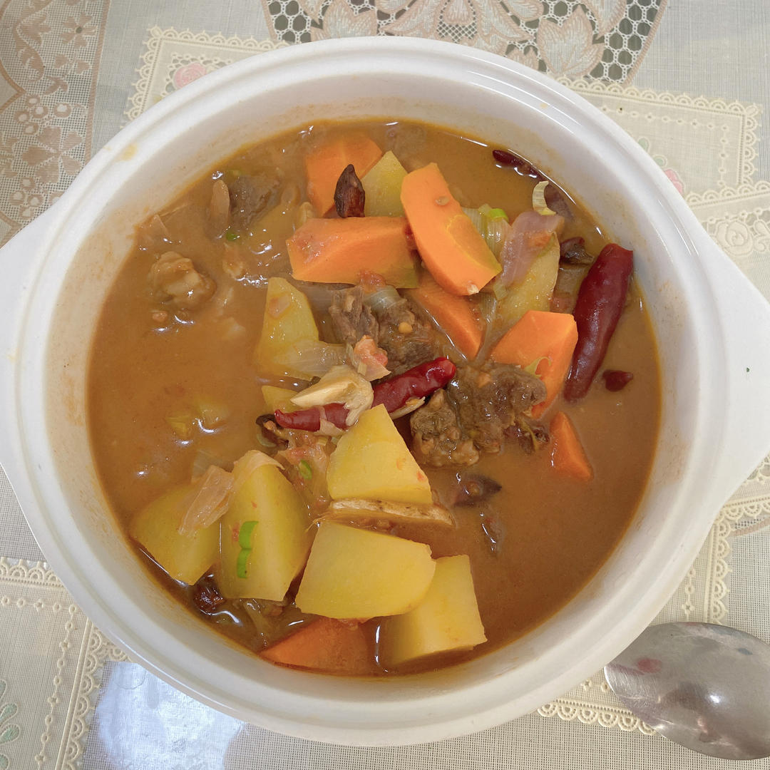 红烧牛肉土豆 （独家秘制）