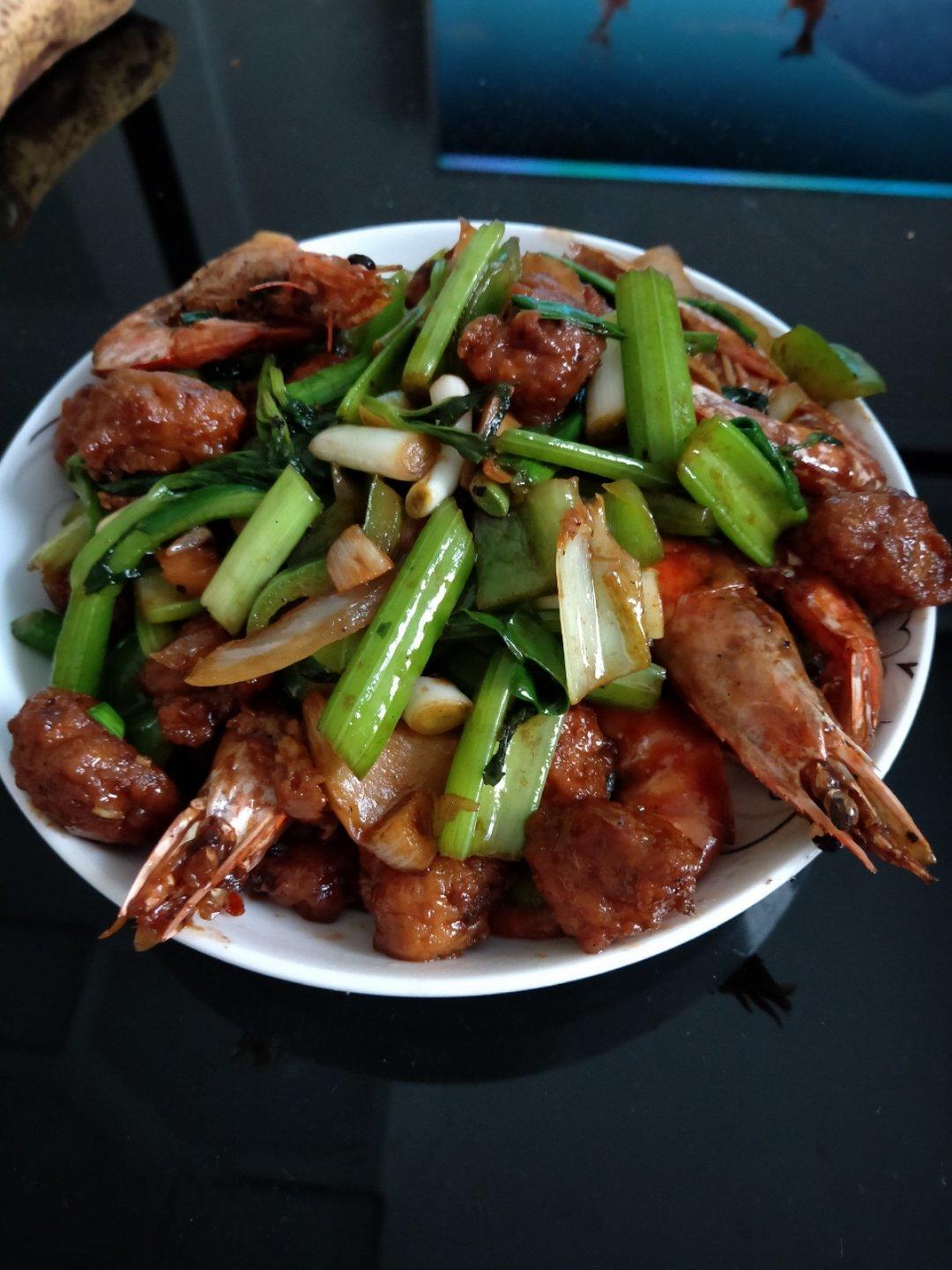 油焖大虾
