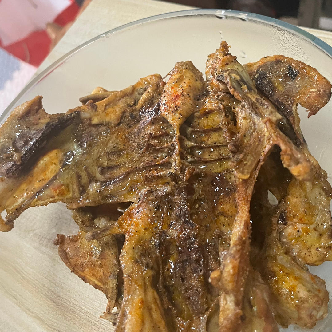 烤箱版 烤鸡架
