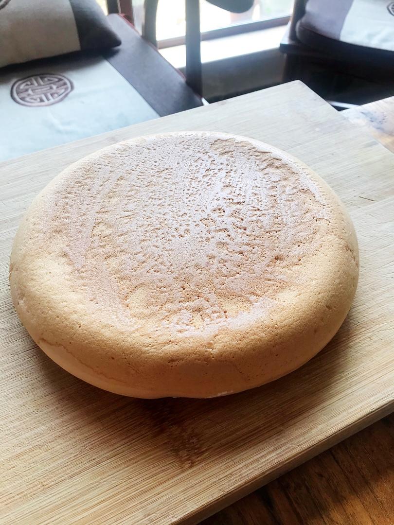 不用电子称只需要普通电饭锅做的电饭锅蛋糕
