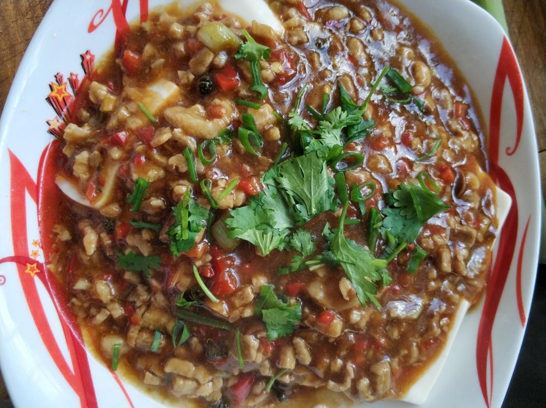 肉末蒸豆腐