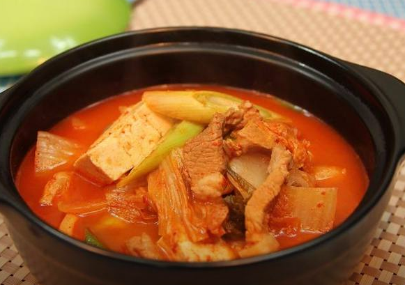 超正宗快手韩国泡菜汤的做法 步骤4