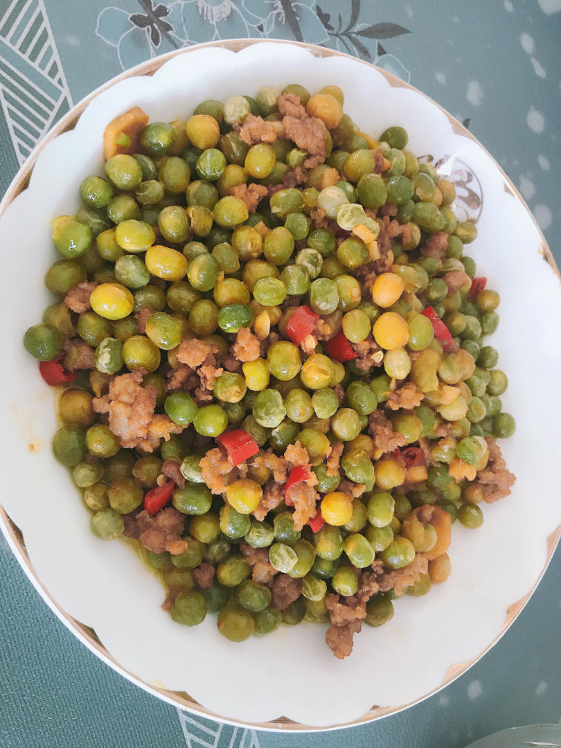 超下饭的豌豆肉沫