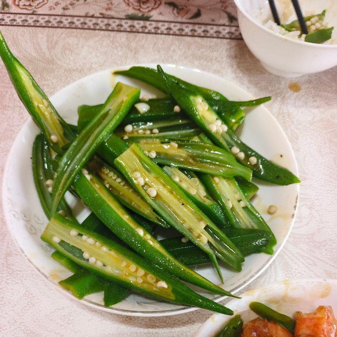 蚝油秋葵