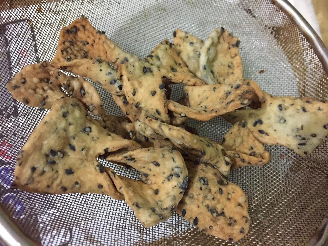 过年小食炸小果（焦叶）