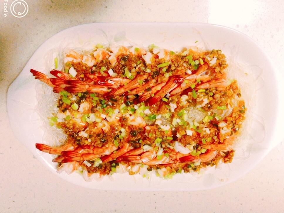 蒜蓉粉丝开背虾